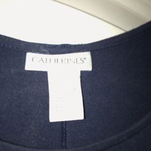 Solid Navy Blue Maxi Dress